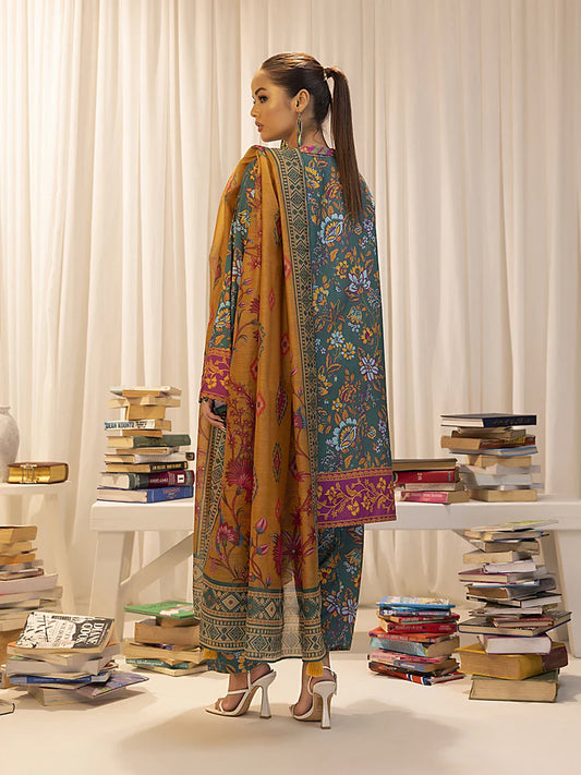 ETHNIC AIRJET LAWN DIGITAL PRINT ALLOVER VOLUME 3Pc