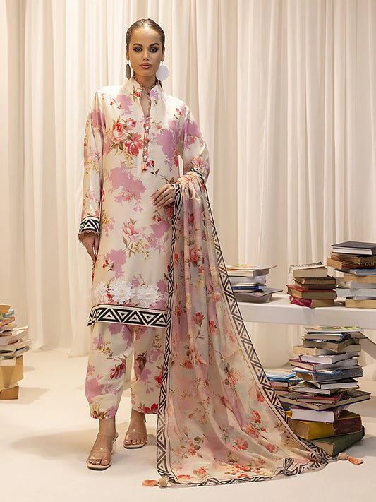 ETHNIC AIRJET LAWN DIGITAL PRINT ALLOVER VOLUME 3Pc