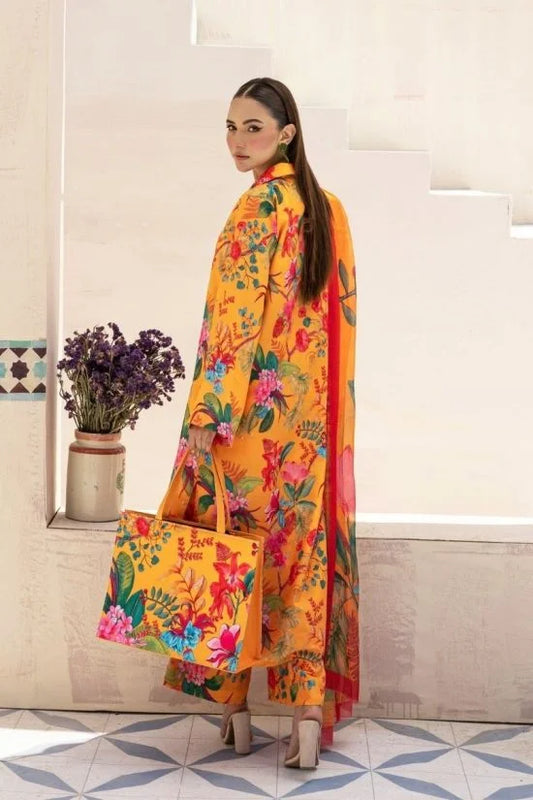 ETHNIC AIRJET LAWN DIGITAL PRINT ALLOVER VOLUME 3Pc