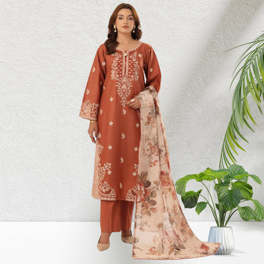 MOHAGNI LAWN WITH DIGITAL DIAMOND DUPATTA