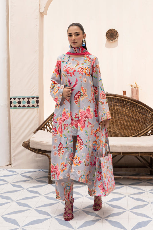 ETHNIC AIRJET LAWN DIGITAL PRINT ALLOVER VOLUME 3Pc