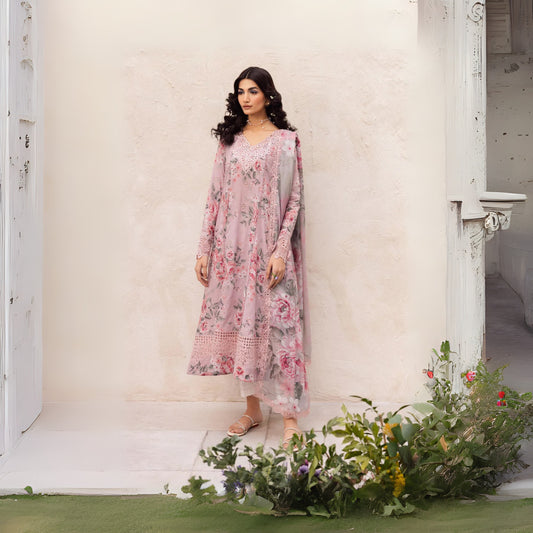 ATTIREDGE BY IZNIK EMBROIDERY LAWN DAHLYA D9