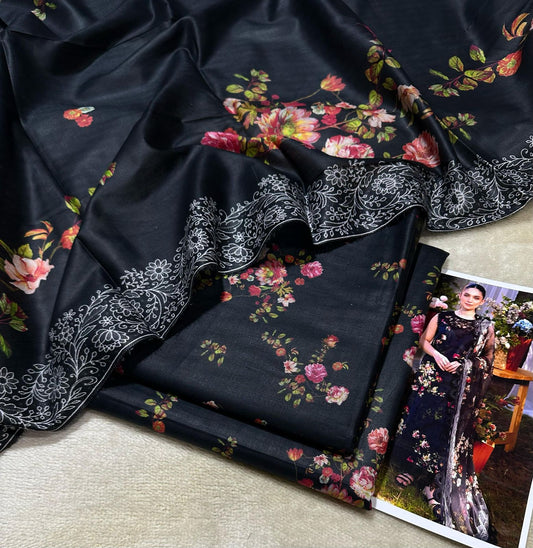 BREENA IN LUXURY" – BREENA 2025 DIGITAL PRINTED LAWN COLLECTION (CODE : 02)