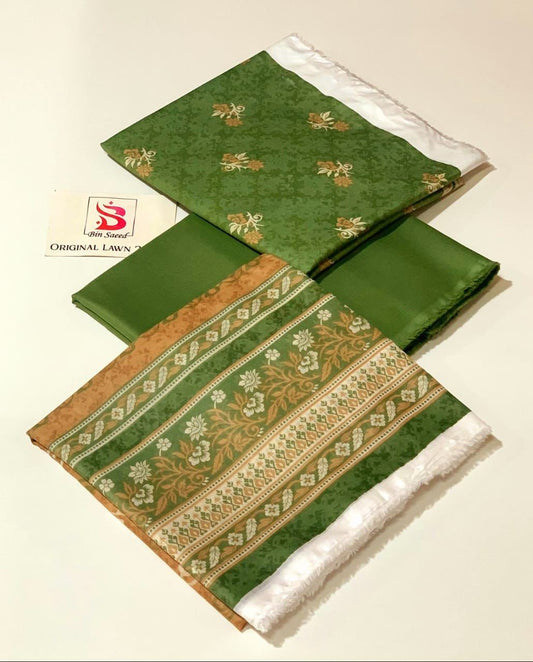 SUMMER COLLECTION – BINSAEED HIT VOL 3-PIECE PRINTED SET