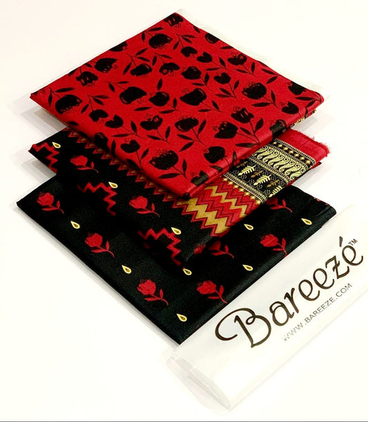 Bareeze Brand 3Pc Printed Lawn