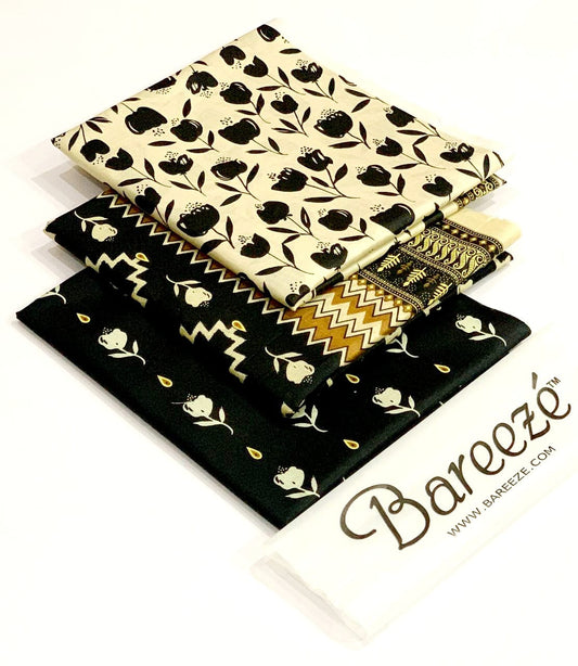 Bareeze Brand 3Pc Printed Lawn