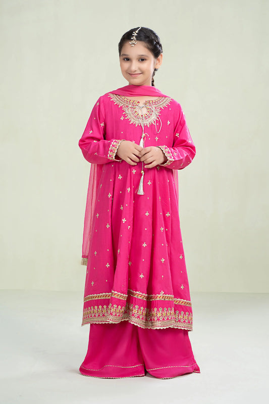 Maria.B. 3 Piece Embroidered Lawn Cotton Suit