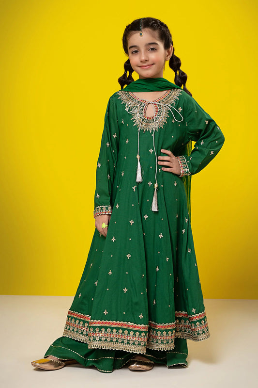 Maria.B. 3 Piece Embroidered Lawn Cotton Suit