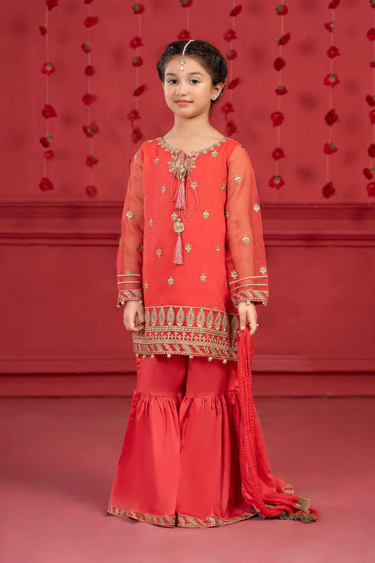 Maria.B. 3 Piece Embroidered Lawn Cotton Suit