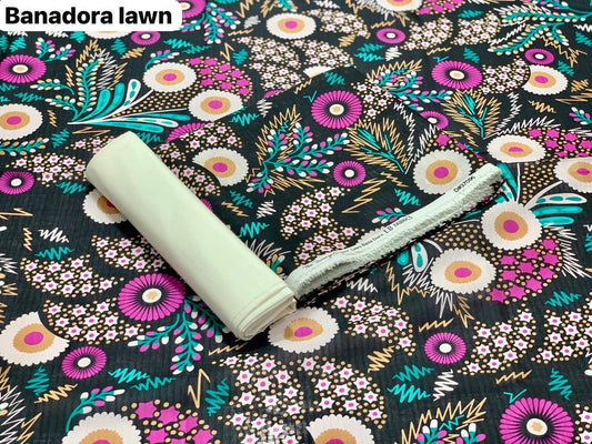IB BONANZA ORIGINAL BANA DORIYA LAWN Vol : 01 2025