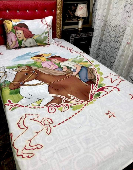 Attire Single Bedsheet Set Vol : 1