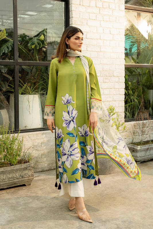 KHAADI LAWN DIGITAL PRINT 3-PIECE SUIT – 2025 COLLECTION