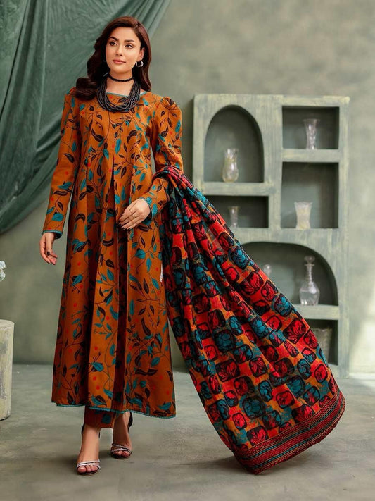 BREENA IN LUXURY" – BREENA 2025 DIGITAL PRINTED LAWN COLLECTION (CODE : 10)