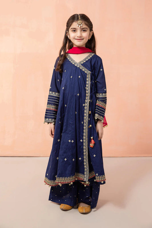 Maria.B. 3 Piece Embroidered Lawn Cotton Suit