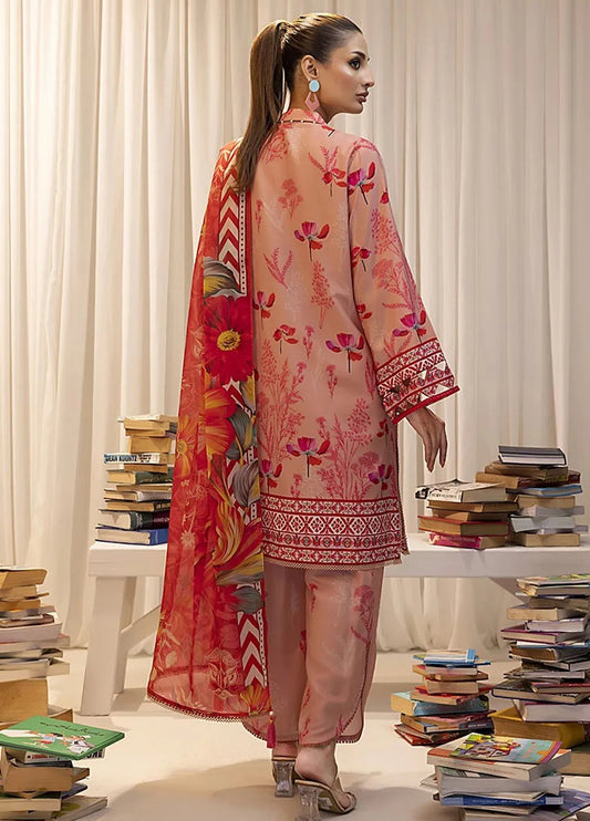 ETHNIC  AIRJET LAWN DIGITAL PRINT ALLOVER VOLUME 3Pc